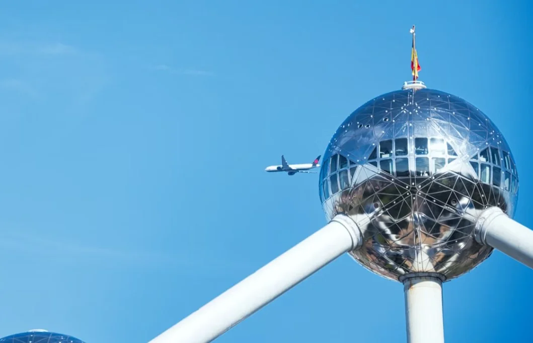 atomium brussel belgie luchthavenvervoer