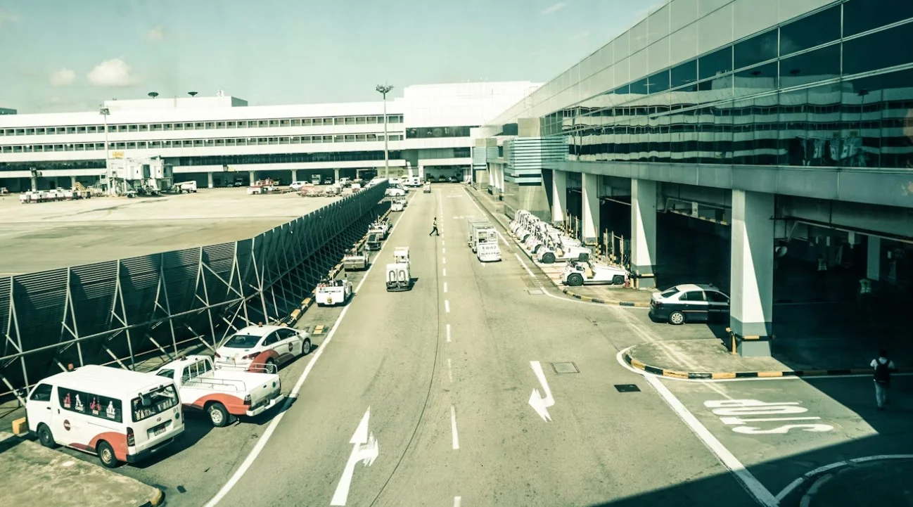 Luchthaven in Belgie