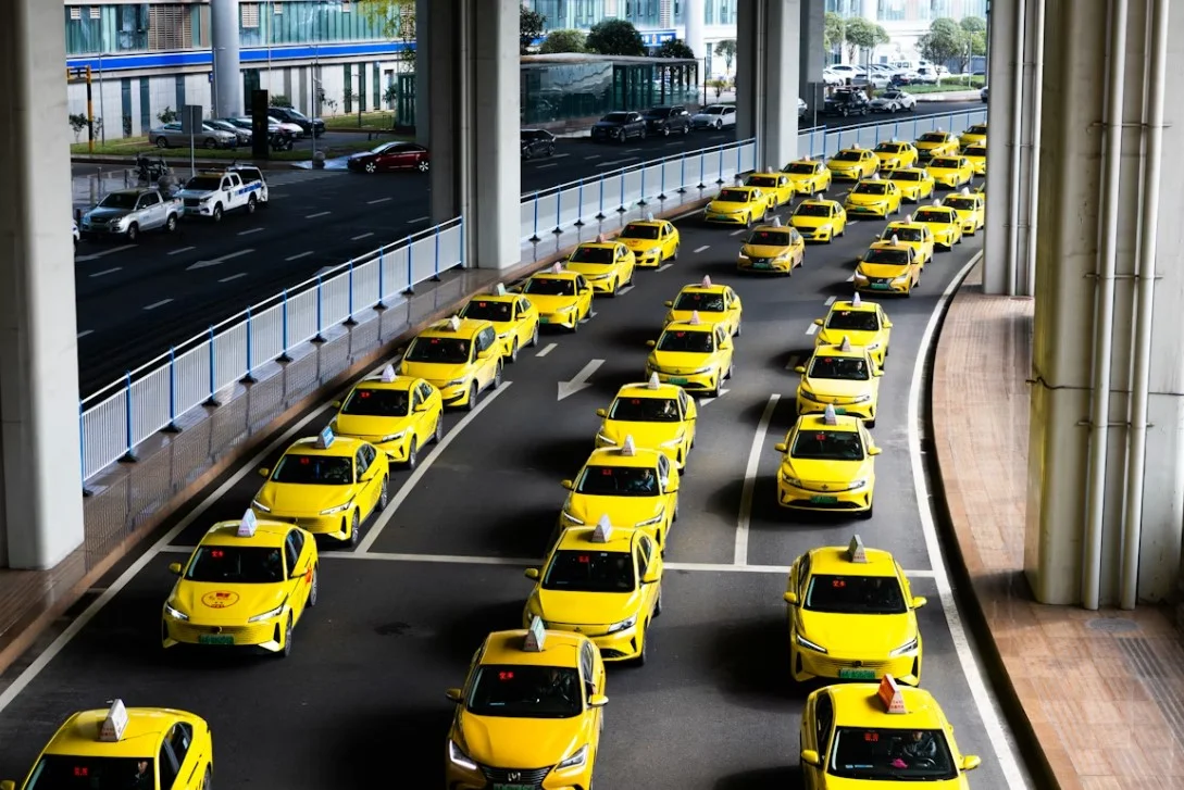 Taxi of luchthavenvervoer