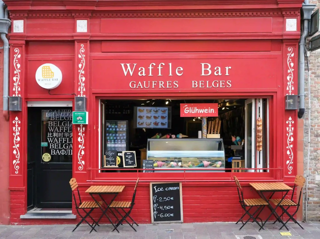 Wafelbar in Brugge