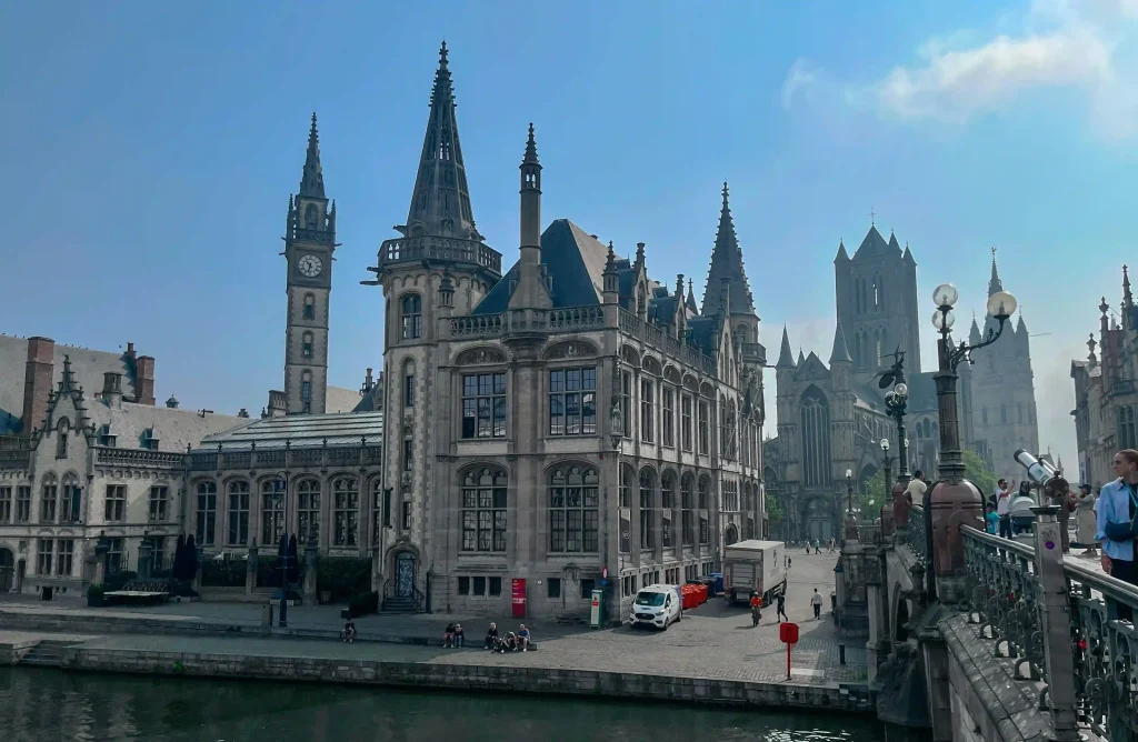 Historisch centrum van Gent Graslei