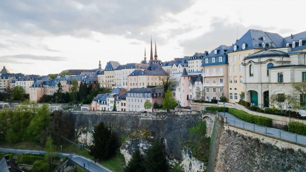 Luxembourg city view